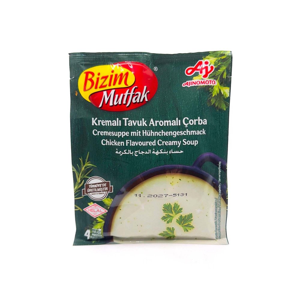 BIZIM KREMALI TAVUK AROMALI CORBA 62G