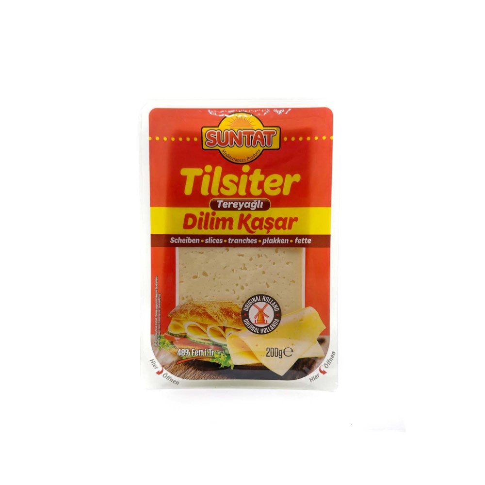 SUNTAT TILSITER TEREYAGLI DILIM KASAR 200 G