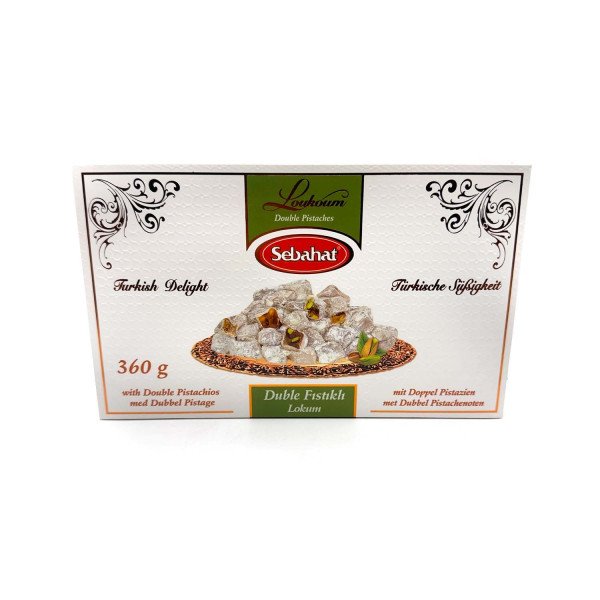 SEBAHAT DUBLE FISTIKLI LOKUM 360 GR