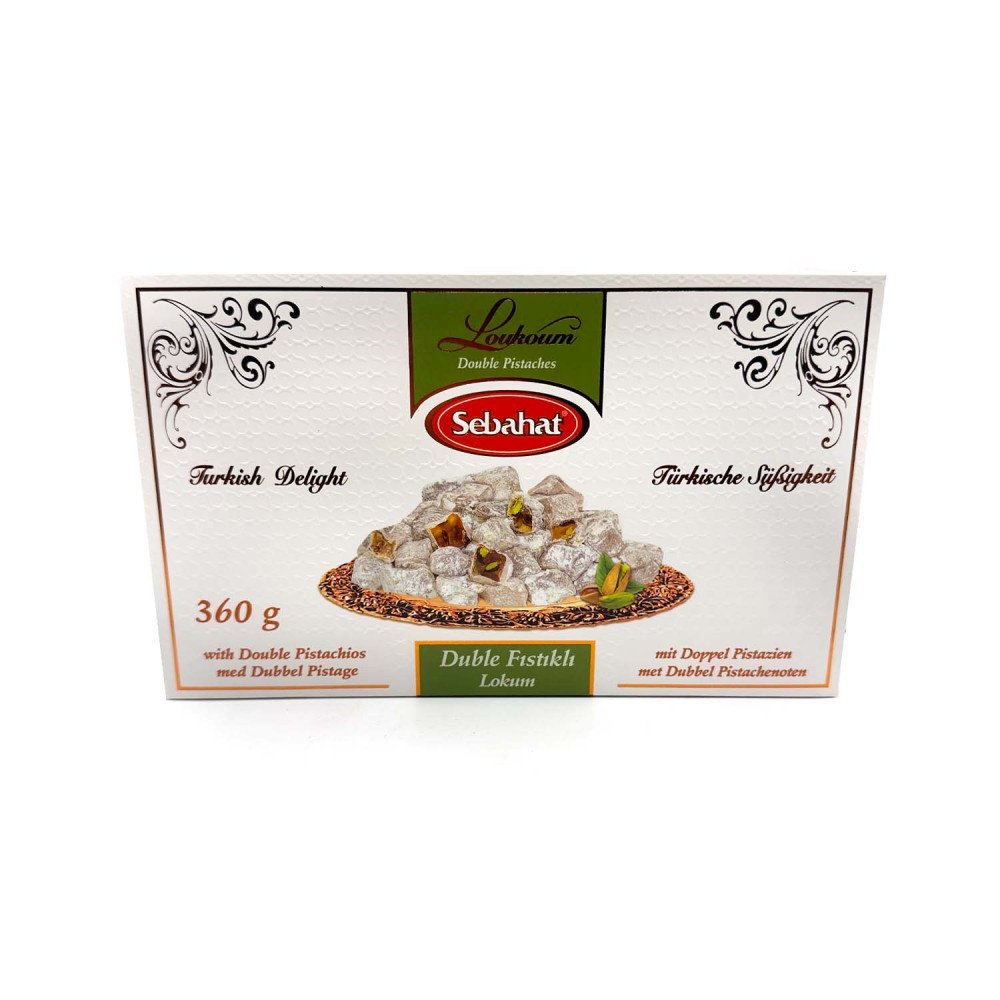 SEBAHAT DUBLE FISTIKLI LOKUM 360 GR