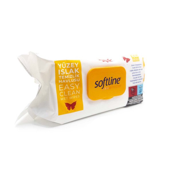SOFTLINE ISLAK HAVLU LIMON 100LUO F F E R T A