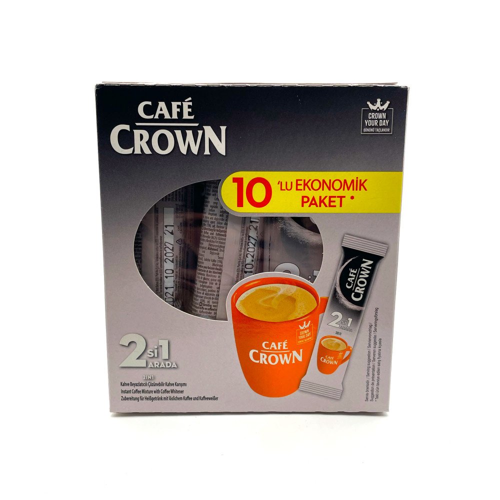 CAFE CROWN 2SI 1 ARADA SADE 10LU PAKET
