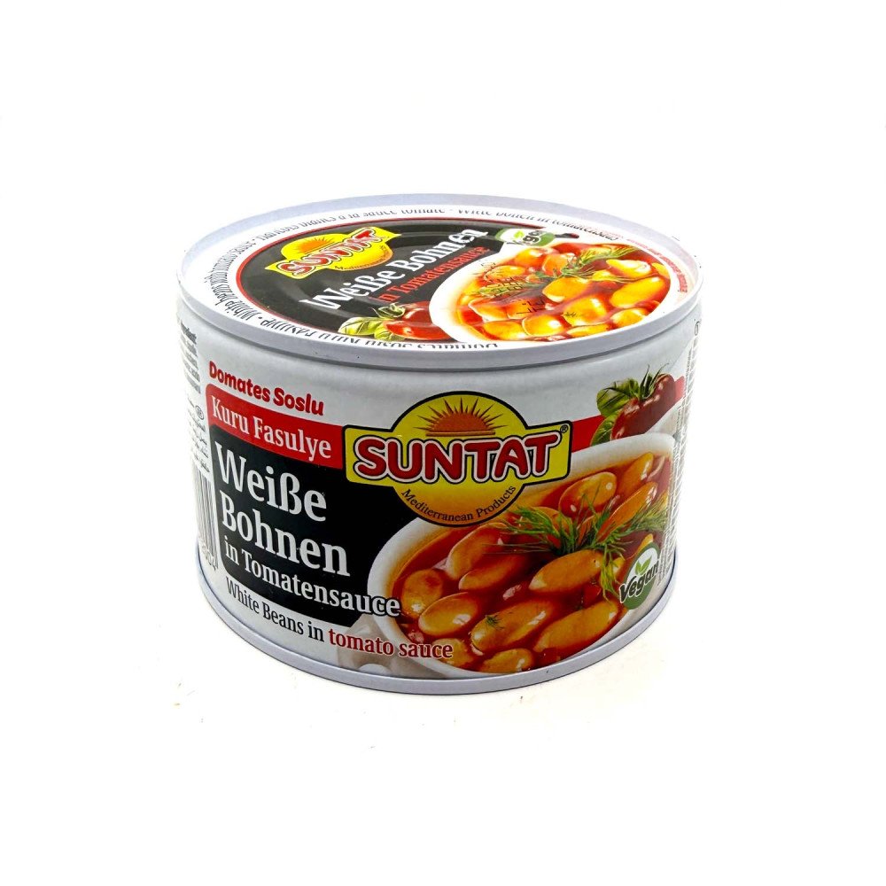 SUNTAT FASULYE PILAKI DOMATESLI 400GR