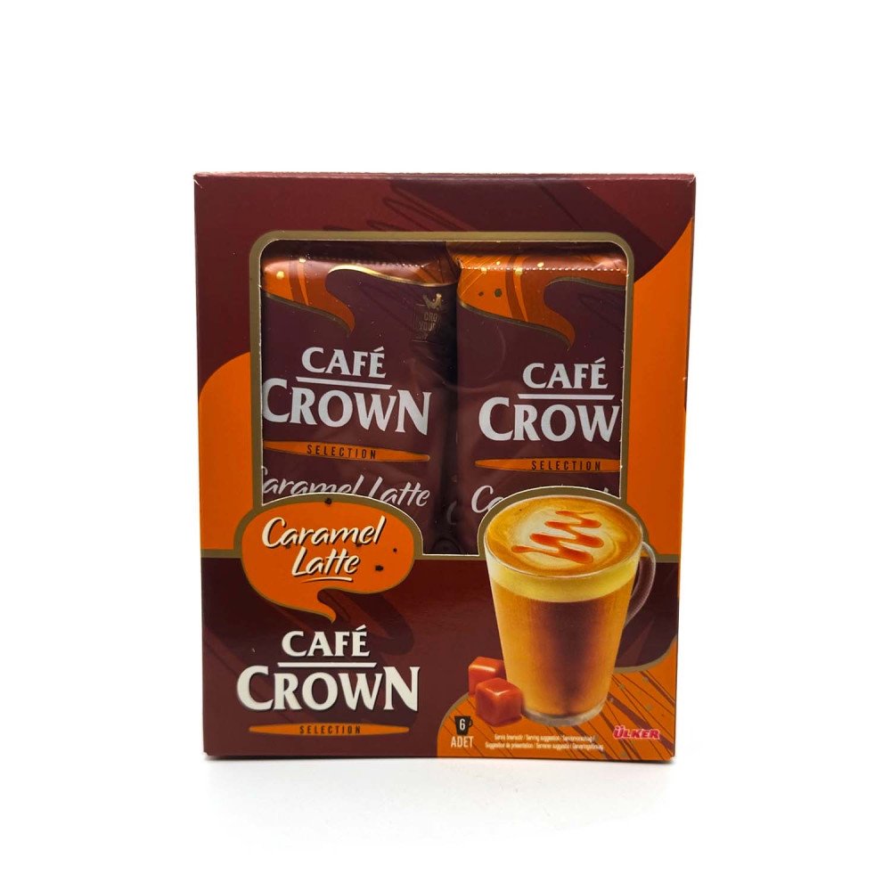 CAFE CROWN CARAMEL LATTE 129G