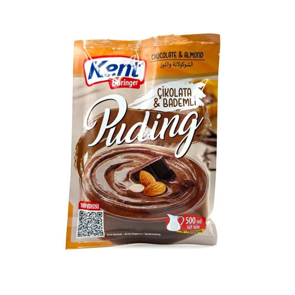 KENT PUDING CIKOLATA BADEMLI 100 G