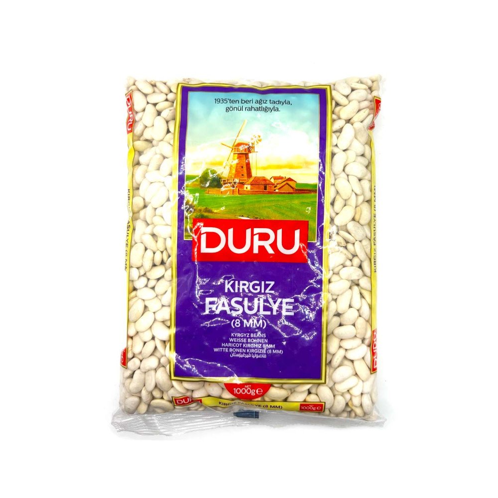 DURU KIRGIZ FASULYE 8 mm