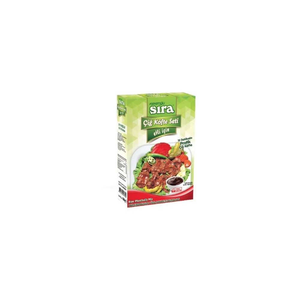 SIRA CIG KOFTE SETI  ETLI ICIN