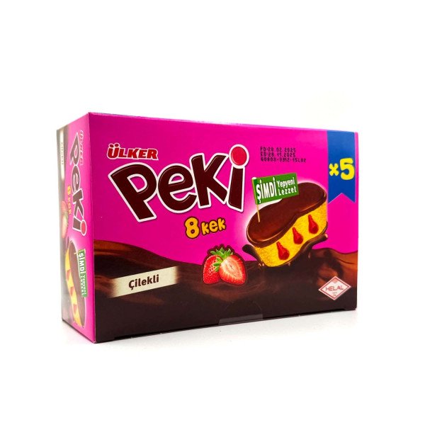 PEKI 8 KEK CILEKLI