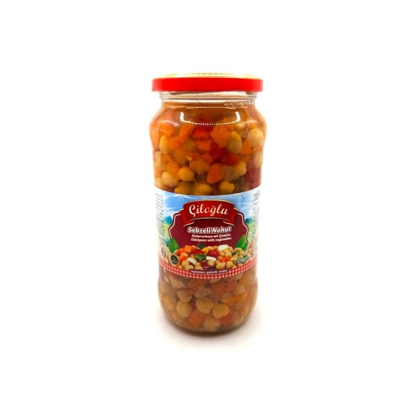 CILOGLU SEBZELI NOHUT HASLAMA 580G(CECI LESSATI CON VERDURE)