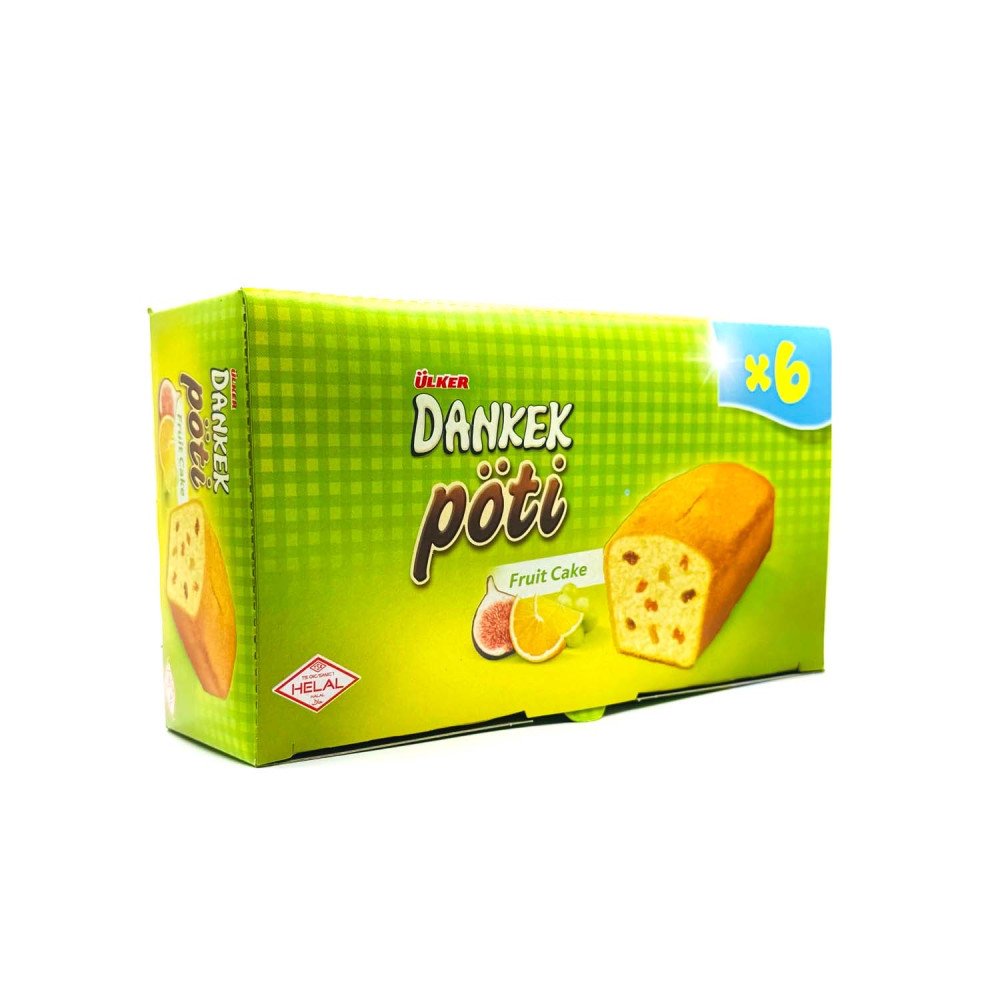 DANKEK POTI MEYVELI  (PLUMCAKE ALLA FRUTTA) 6LI  210 G