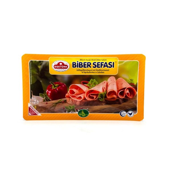 EGETURK BIBER SEFASI TAVUK DILIM SALAM 125 G