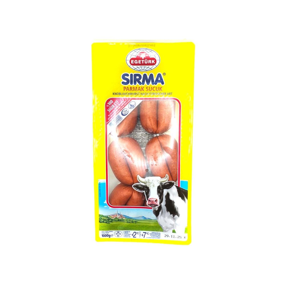 EGETURK SIRMA PARMAK SUCUK 1 KG EGETURK SIRMA PARMAK SUCUK 1 KG