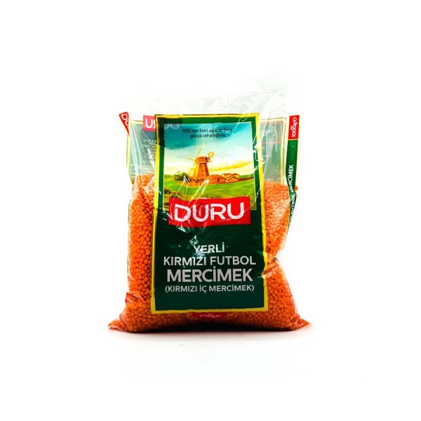 DURU KIRMIZI FUTBOL MERCIMEK 1KG