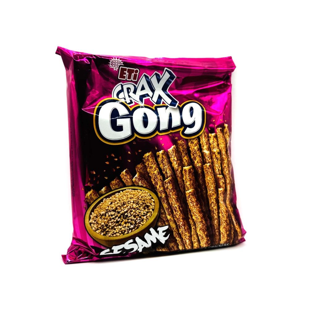 ETI CRAX GONG SUSAMLI (STICK DI CRACKER RICOPERTI DI SESAMO) 110GR