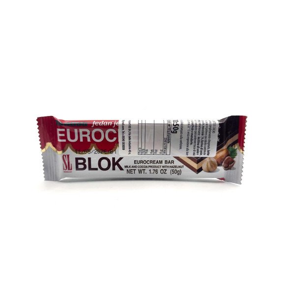 EUROCREM BLOK (BARETTA DI CIOCCOLATO) 50GR