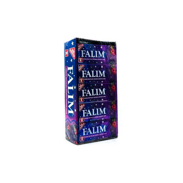 FALIM ORMAN MEYVELI SEKERSIZ SAKIZ 5 LI 140 g (20 pz 7 g)