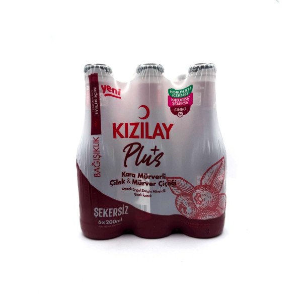 KIZILAY KARA MURVER LI  MADENSUYU 6x200ml