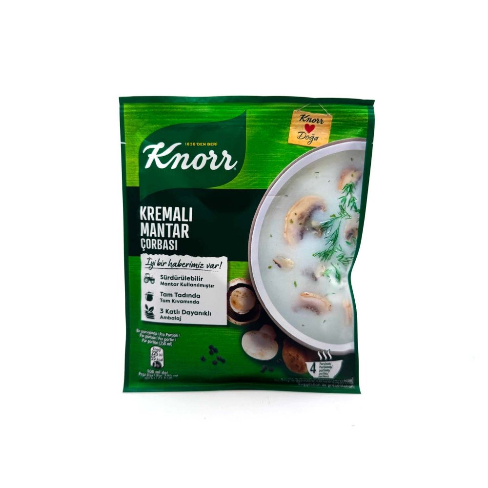 KNOR KREMALI MANTAR CORBASI KNOR KREMALI MANTAR CORBASI