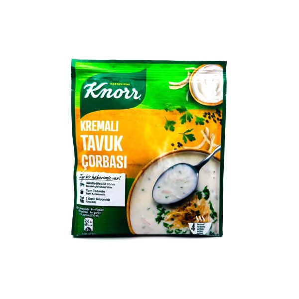 KNOR KREMALI TAVUK CORBASI