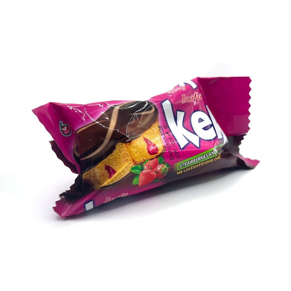 INSIFA 8 KEK 45GR CILEKLI (PLUMCAKE ALLA FRAGOLA)