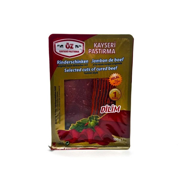 OZ KAYSERI PASTIRMA 100GR