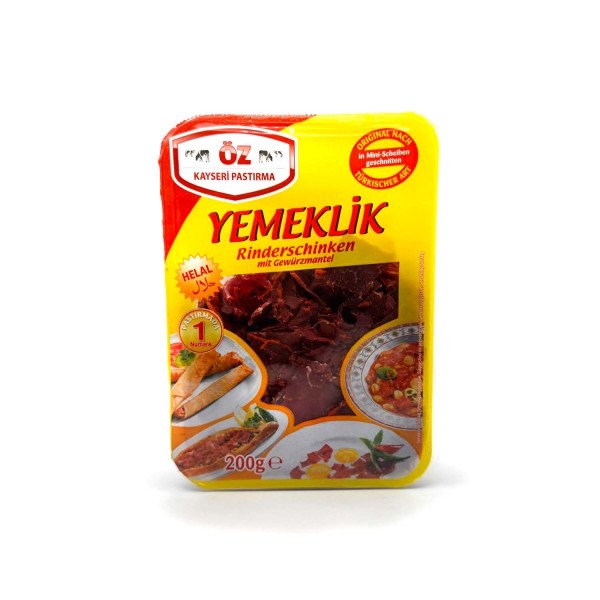 OZ KAYSERI YEMEKLIK PASTIRMA 200 G