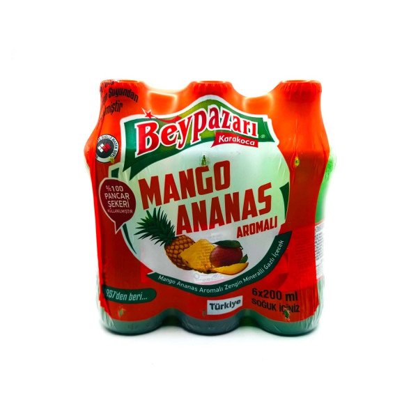 BEYPAZARI MANGO ANANAS MADEN SUYU 6X200ML