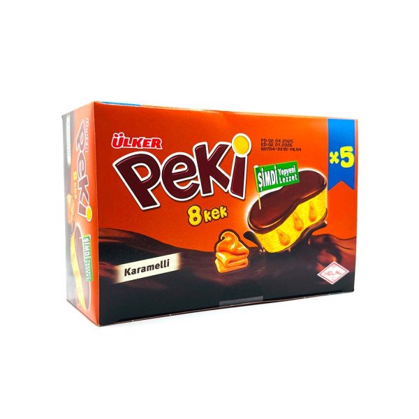 PEKI 8 KEK KARAMELLI (5x42 g) 210 g