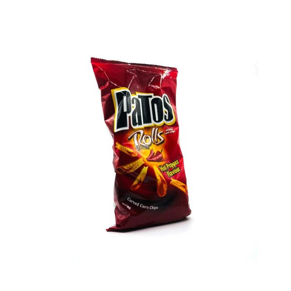 PATOS ROLLS PATATINA PICCANTE120 G