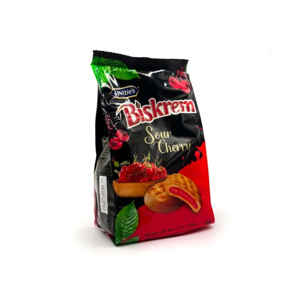 BISKREM SOUR CHERRY 160 G