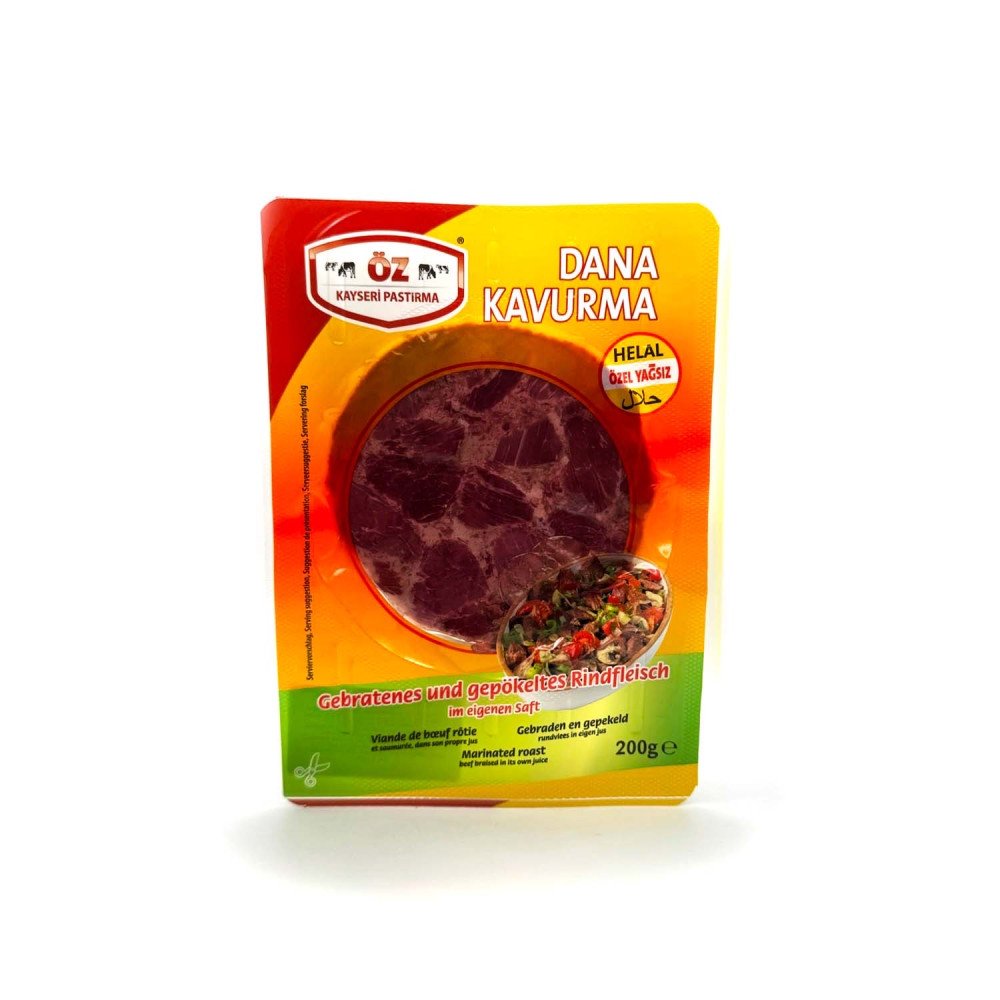 OZ KAYSERI DANA KAVURMA 200 G