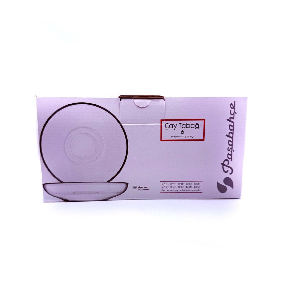 PASABAHCE CAY TABAGI 6LI