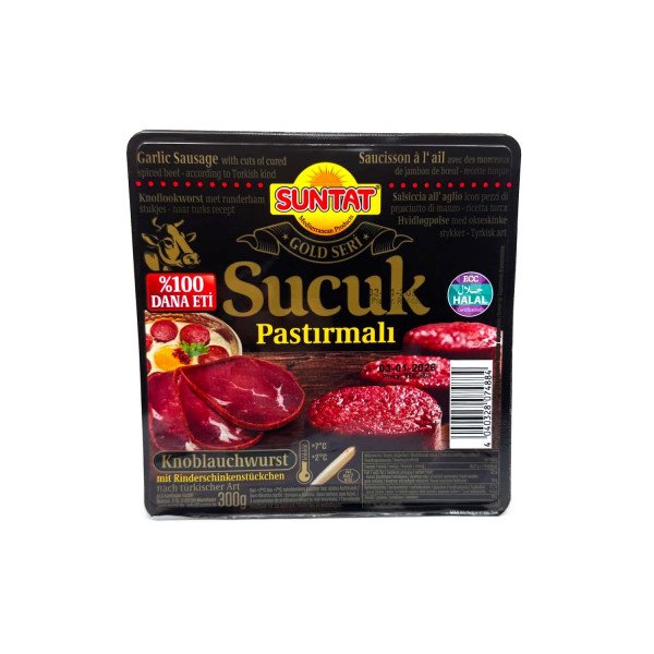 SUNTAT PASTIRMALI SUCUK