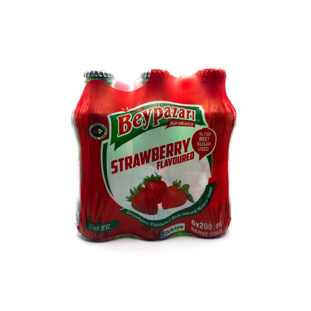 BEYPAZARI CILEK AROMALI (BEVANDA GASATA ALLA FRAGOLA) 6X200ml