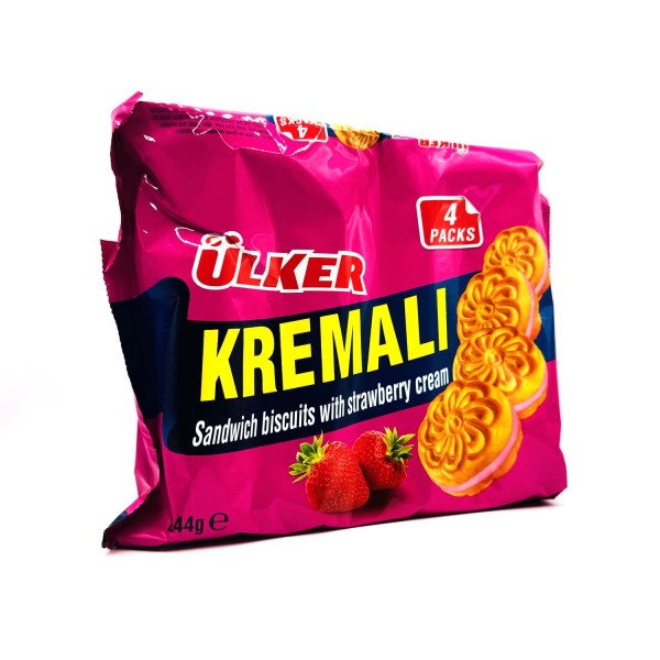 ULKER CILEKLI KREMALI 4LU 244 G