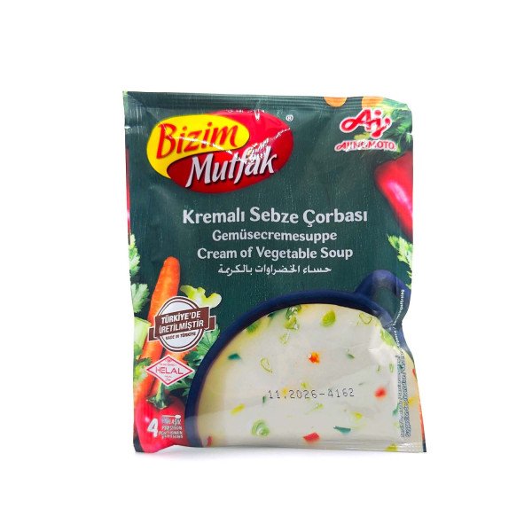 BIZIM KREMALI SEBZE CORBASI 65G