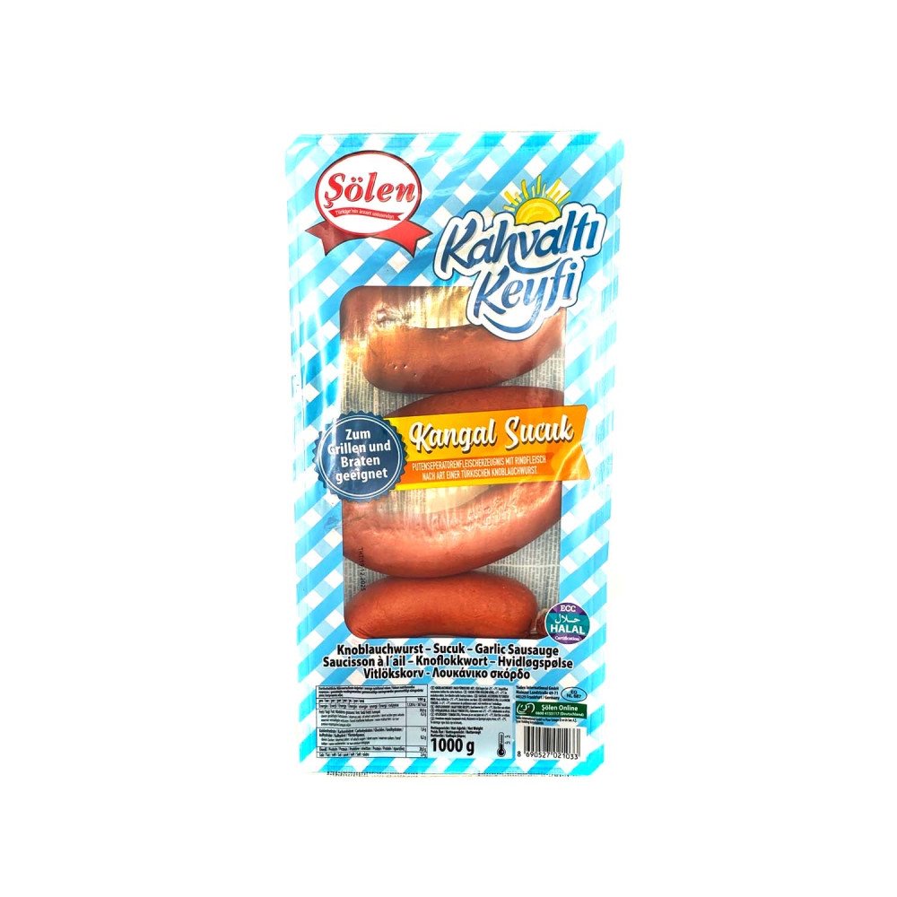 SOLEN KAHVALTI KEYFI SUCUK KANGAL 1 KG