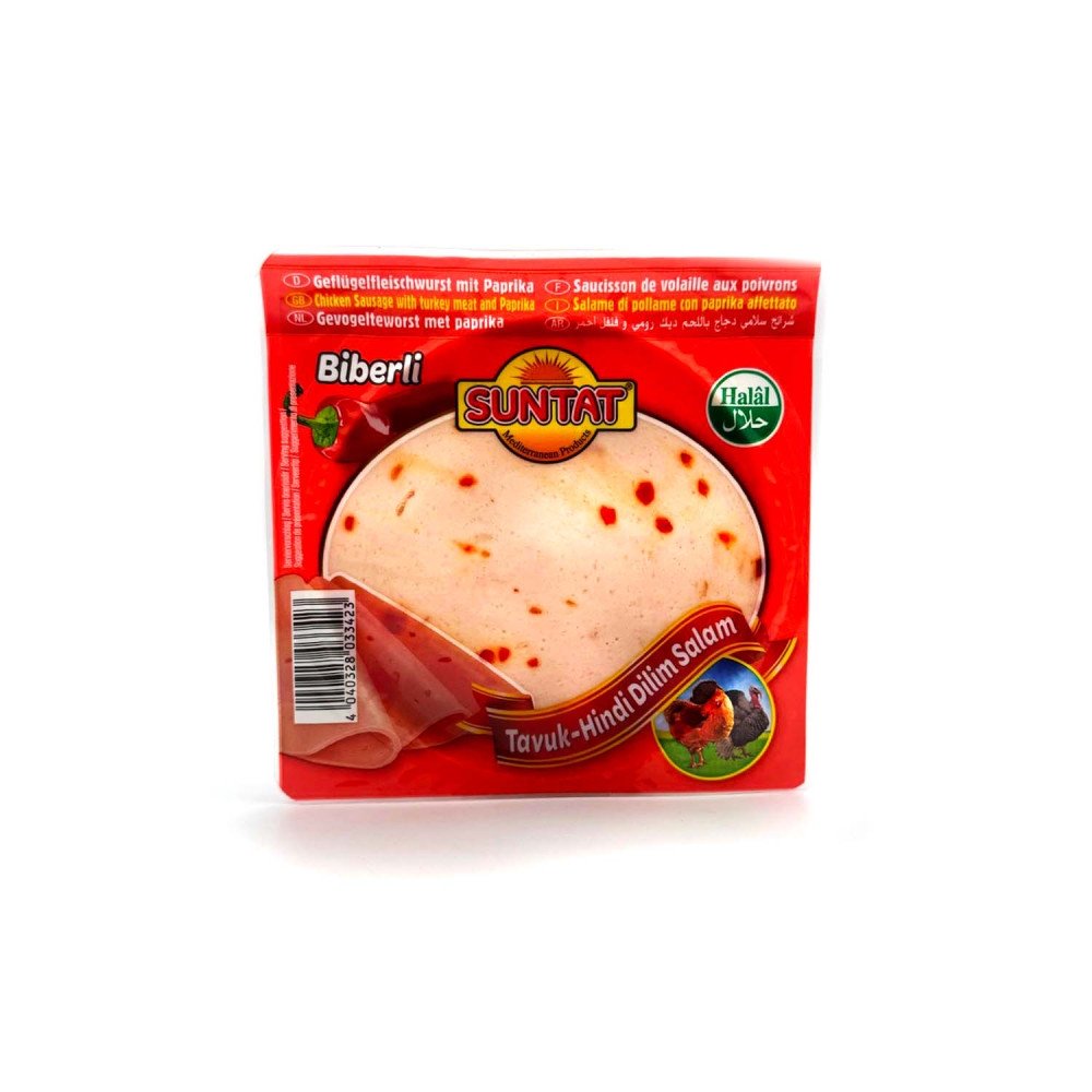 SUNTAT BIBERLI TAVUK-HINDI DILIM SALAM 200 G
