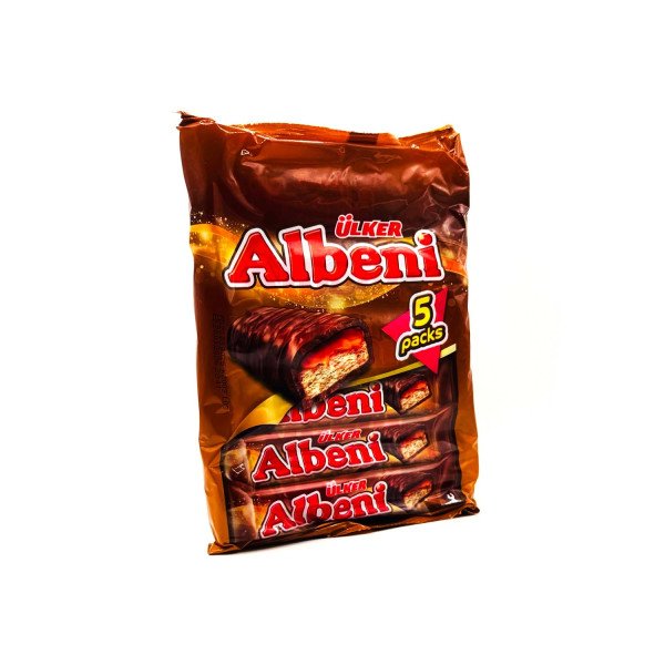 ALBENI (BARRETTE AL CIOCCOLATO RIPIENE DI CARAMELLO) 5 LI