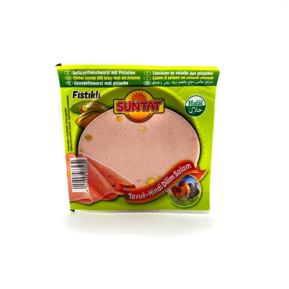 SUNTAT FISTIKLI TAVUK-HINDI DILIM SALAM 200 G