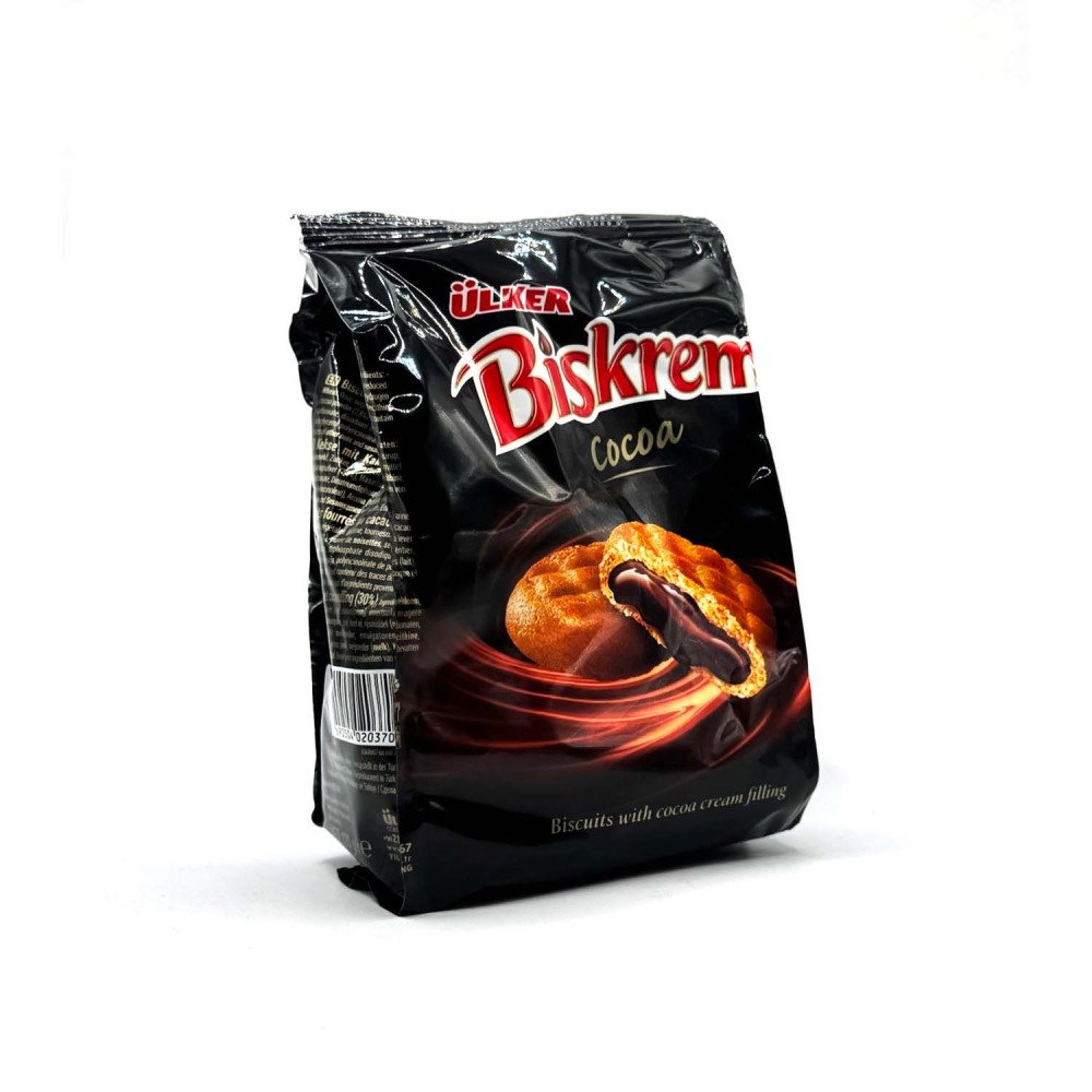 BISKREM KAKAO POSET (BISCOTTI RIPIENI DI CIOCCOLATO) 18 x 170 G